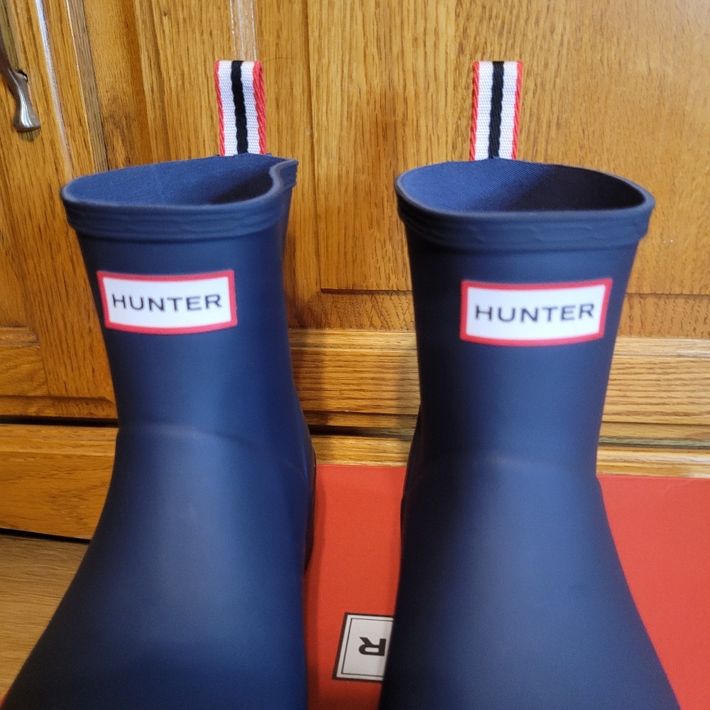 Hunter Blue Winter & Rain Boots - Picture 7 of 12